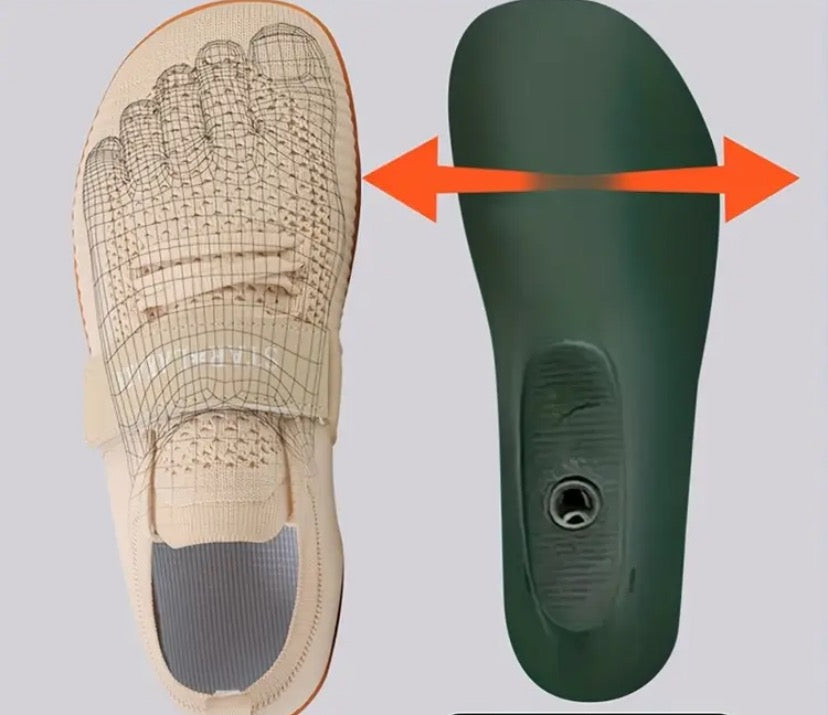 Unisex Wide Toe Barefoot Shoes