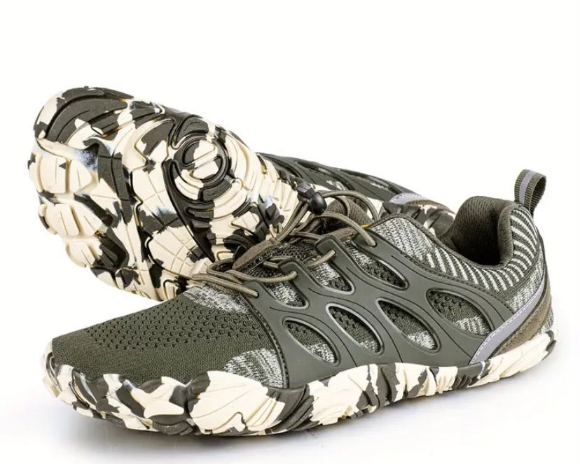 Camo five foot toe Barefoot Shoes