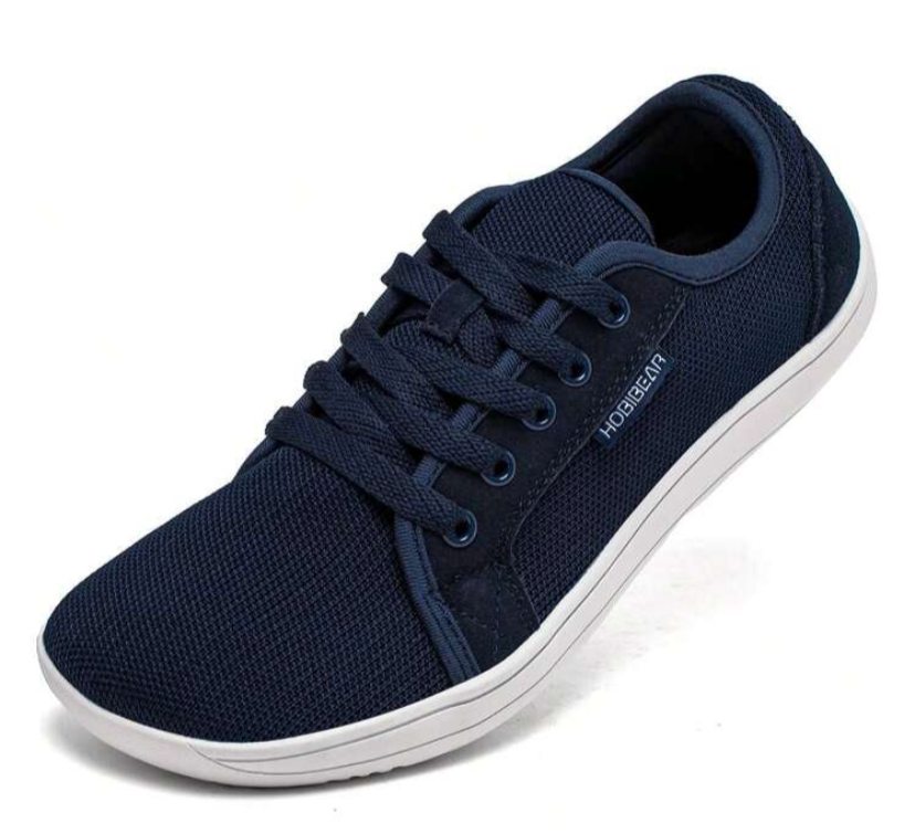 Blue -Wide Toe-Box Bearfoot Shoes Men and Women