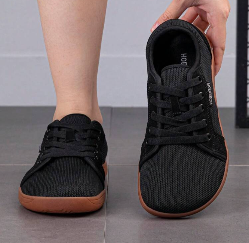 Black -Wide Toe-Box Bearfoot Shoes Men and Women