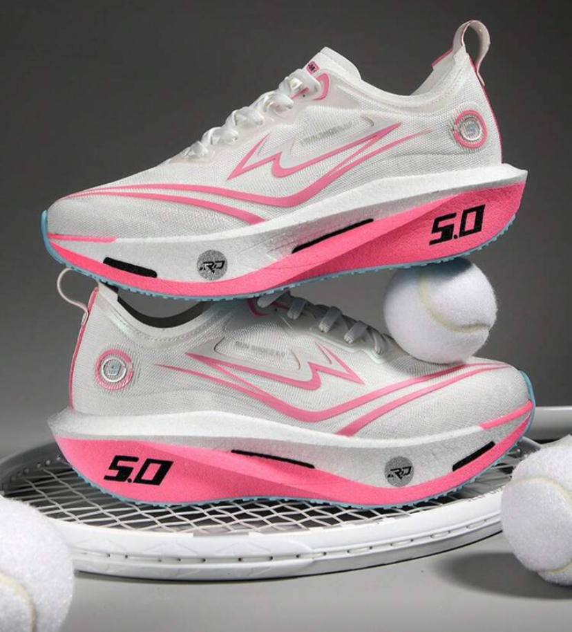 Pink - Men and Women Outdoor Carbon Plate Sport shoes